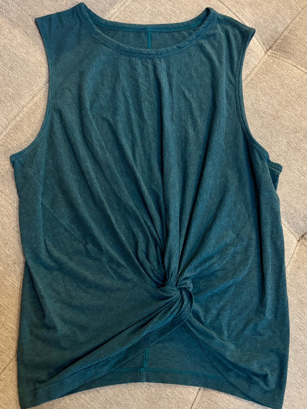 lululemon Crescent Tank — Heathered Alberta Lake Sz. M 8